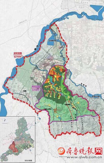 厉害了长清大学城 规划全球招标