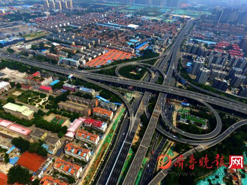 济南腊山立交南延二环西路将通车