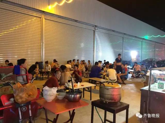 济南洪楼夜市迁址