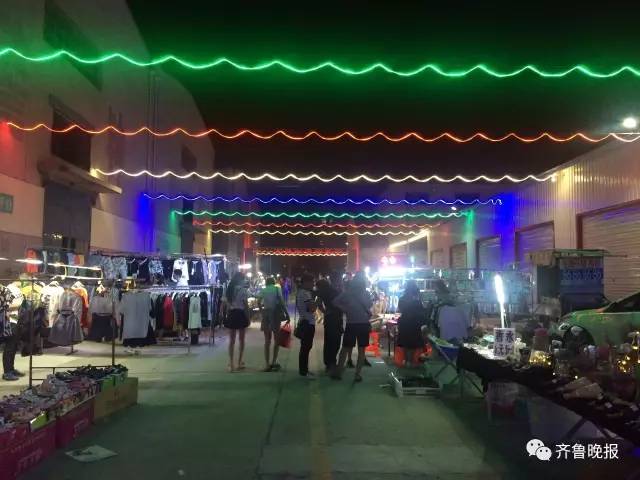 济南洪楼夜市迁址