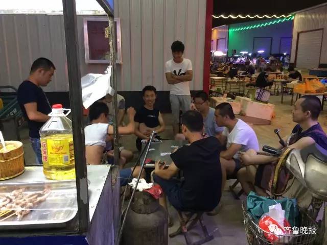 济南洪楼夜市迁址