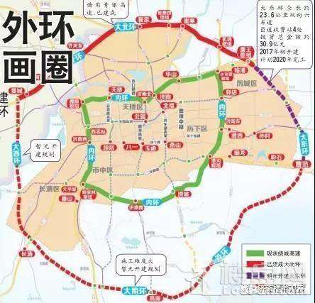 济南大变局:高架、跨黄、高速、高铁、机场 济南大变局:高架、跨黄、高速、高铁、机场