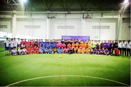 济南万科V盟首届社区足球赛