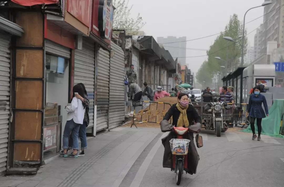 文东路山师北门拆迁