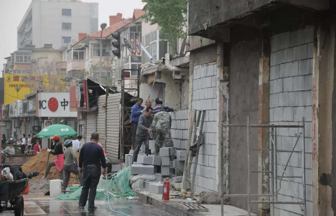 文东路山师北门拆迁