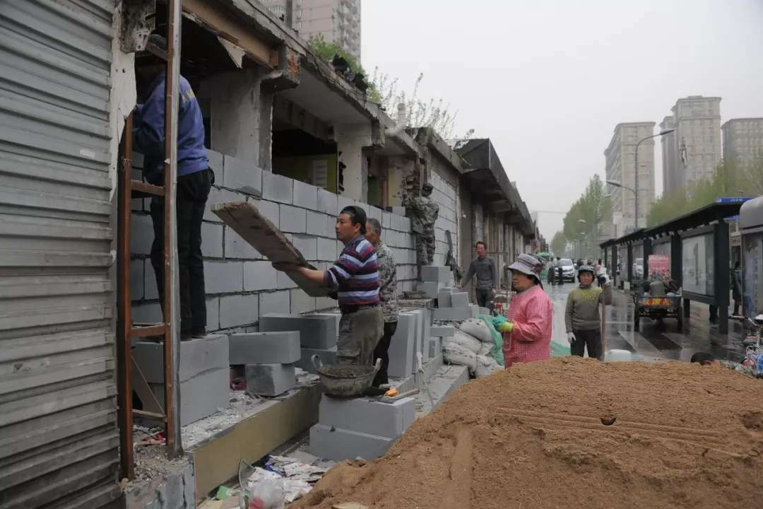 文东路山师北门拆迁