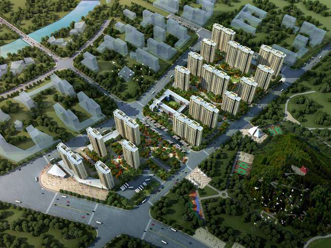 中新锦绣天地PK中新国际城