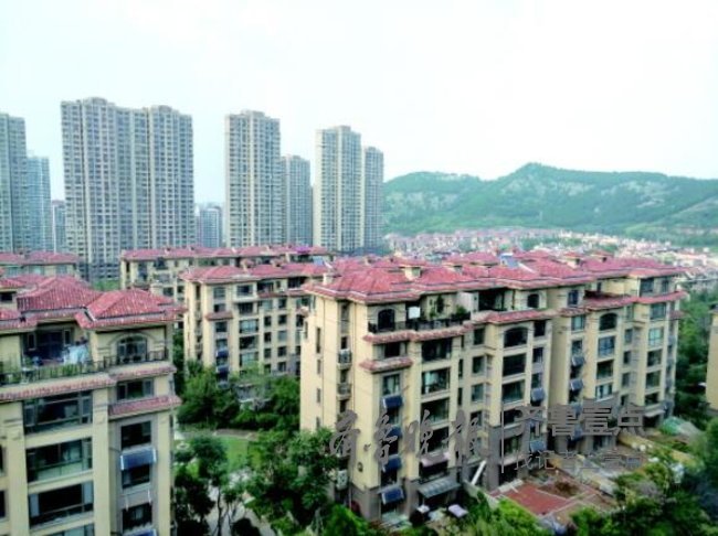 漫山香墅楼顶违建